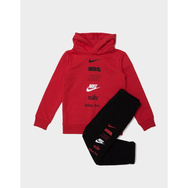 Nike Hoodie Tracksuit Set Children's