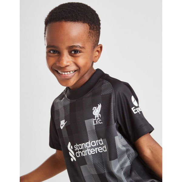 Nike Liverpool FC 2021/22 Goalkeeper Third Kit Children.