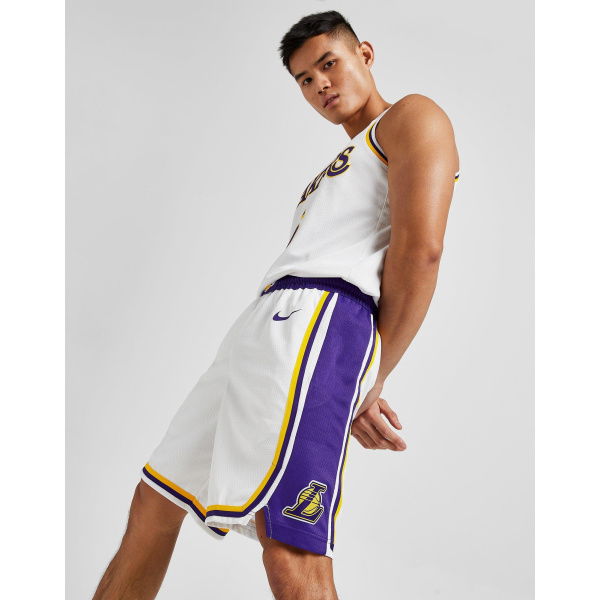 Nike Los Angeles Lakers Association Edition Swingman Mens Nike NBA Shorts