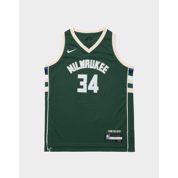 Nike Milwaukee Bucks Antetokounmpo Icon Jersey Junior's