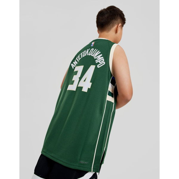 Nike Milwaukee Bucks Antetokounmpo Icon Jersey Junior's