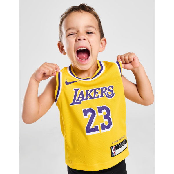 Nike NBA LA Lakers James #23 Jersey Infant