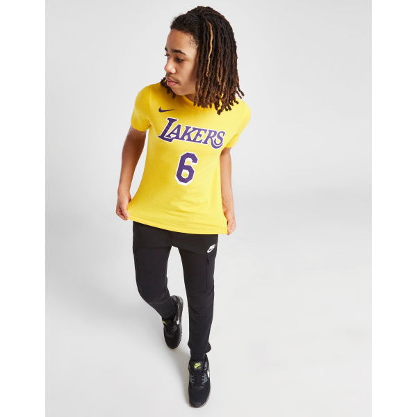 Nike NBA LA Lakers James #6 T-Shirt Junior.