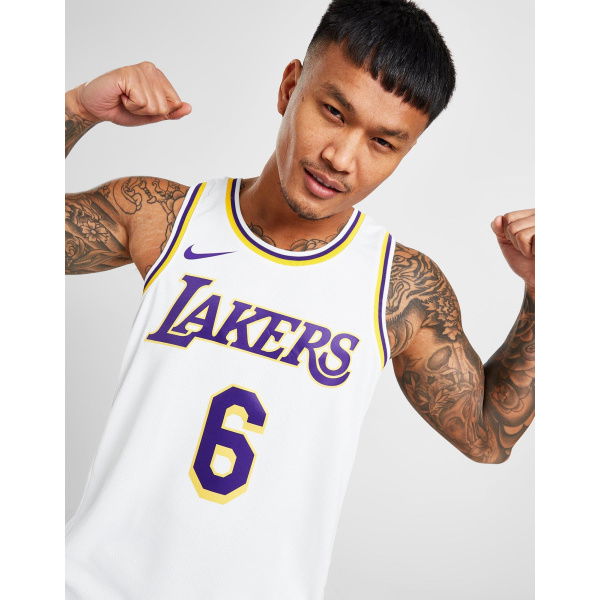 Nike NBA LA Lakers Swingman James #6 Jersey
