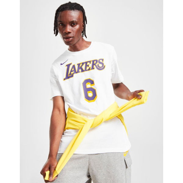 Nike NBA Los Angeles Lakers LeBron James #6 T-Shirt