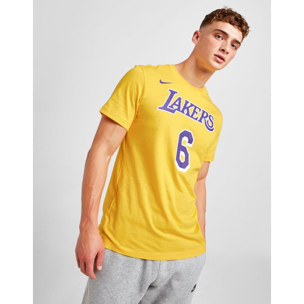 Nike NBA Los Angeles Lakers LeBron James #6 T-Shirt