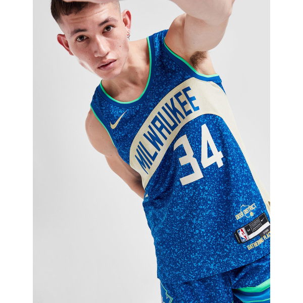 Nike NBA Milwaukee Bucks 23/24 Antetokounmpo #34 Jersey