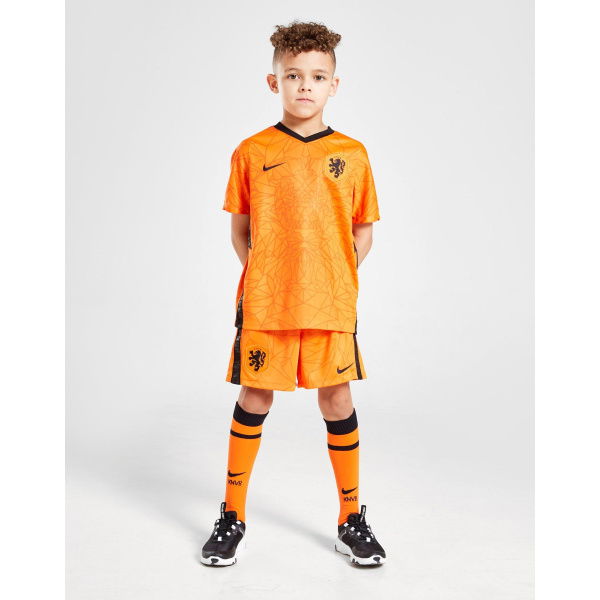 Nike Netherlands 2020/21 Home Kit For Children.