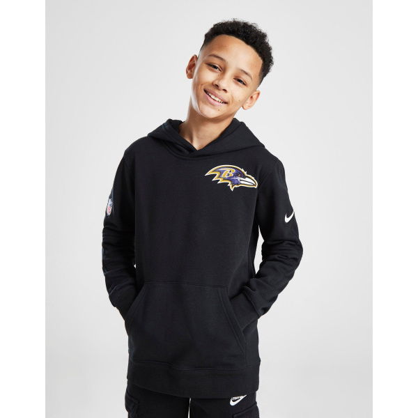 Nike NFL Baltimore Ravens Club Pullover Hoodie Junior