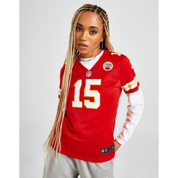 Nike NFL Kansas City Chiefs Mahomes #15 Jersey Womens.