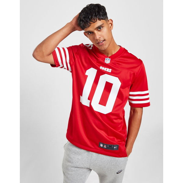 Nike NFL San Francisco 49ers Garoppolo #10 Jersey.