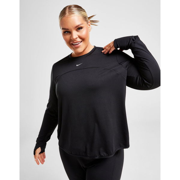 Nike Plus Size Element Long Sleeve Crew Top