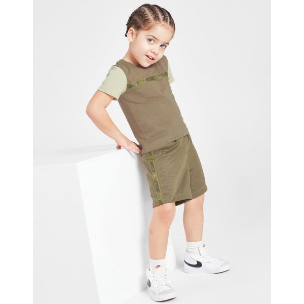 Nike Repeat Swoosh Tape T-Shirt/Shorts Set Infant