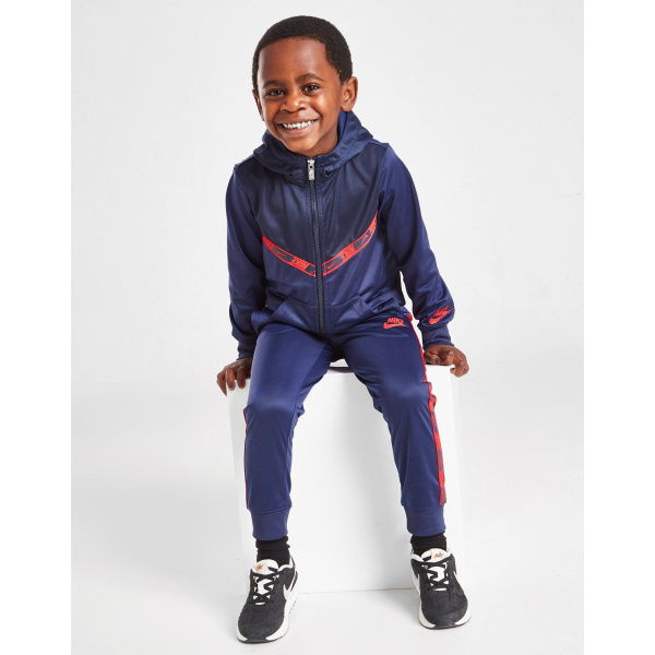 Nike Repeat Swoosh Tape Tracksuit Children