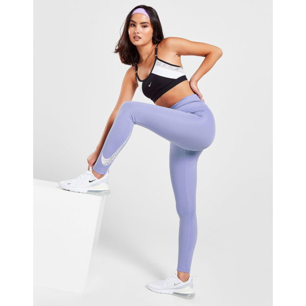 Nike (R) Swoosh Tight Bk/rosegold