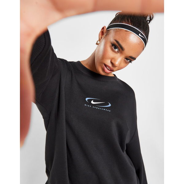 Nike Sportswear Swoosh Oversized Crew Sweatshirt