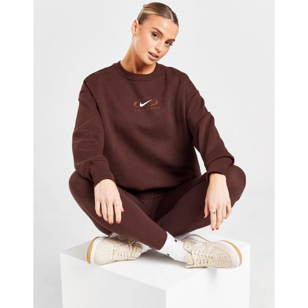 Nike Sportswear Swoosh Oversized Crew Sweatshirt