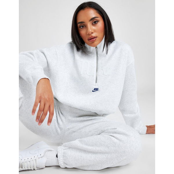 Nike Trend 1/4 Zip Crop Hoodie