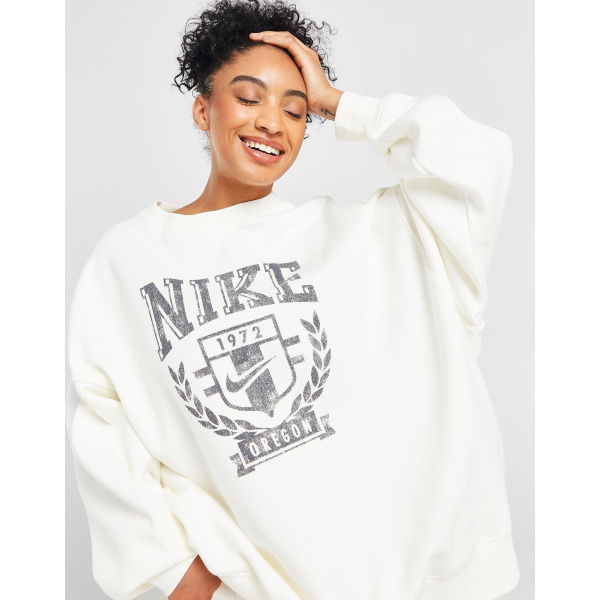 Nike Varsity Oversized Crew Sweatshirt