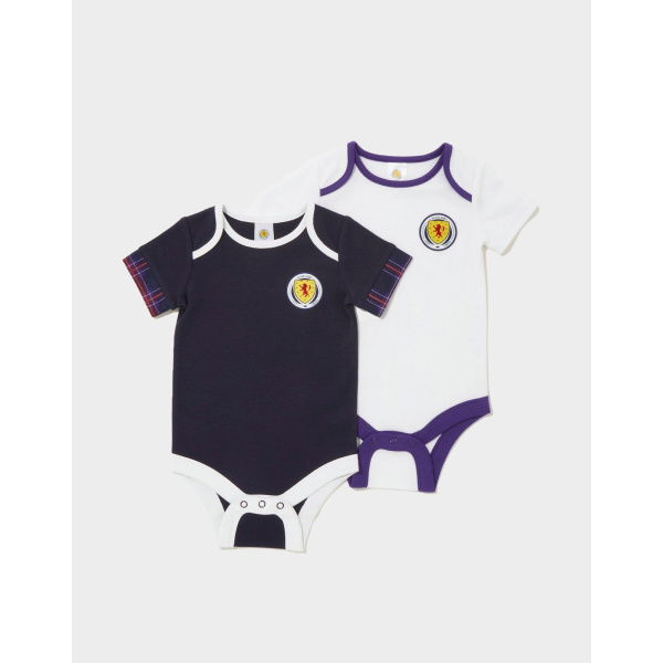 Official Team 2-Pack Scotland 2022/23 Babygrows Infant.