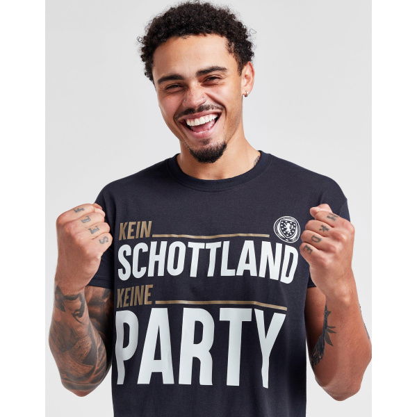Official Team Scotland 'Kein Schottland, Keine Party' T-Shirt