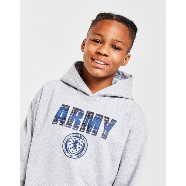 Official Team Scotland Army Overhead Hoodie Junior