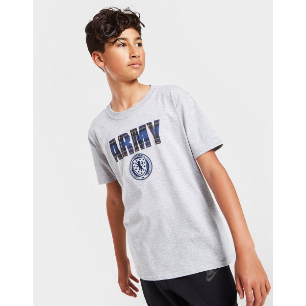 Official Team Scotland FA Army T-Shirt Junior