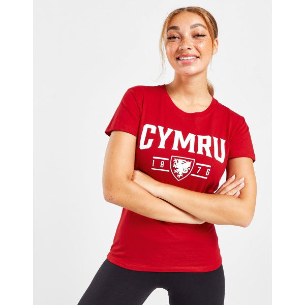 Official Team Wales Cymru Short Sleeve T-Shirt