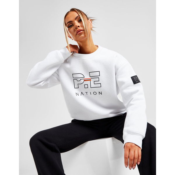 PE Nation Logo Crew Sweatshirt