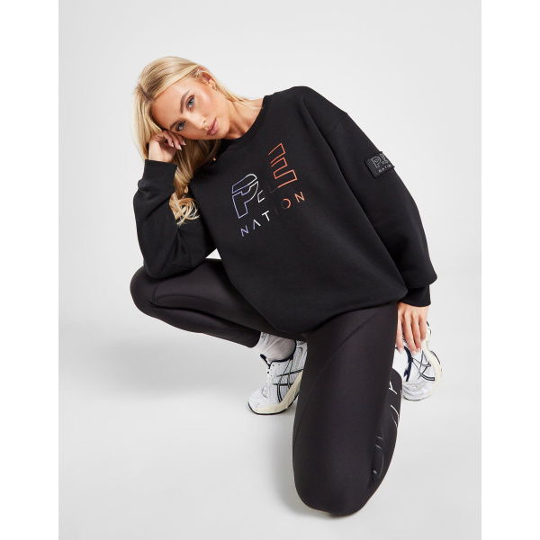 PE Nation Track Crew Sweatshirt