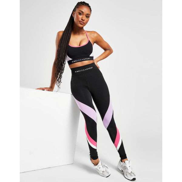 Pink Soda Sport Paradise Colour Block Tights