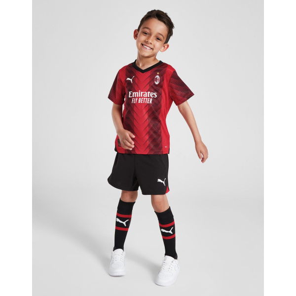 Puma AC Milan 2023/24 Home Kit Children.