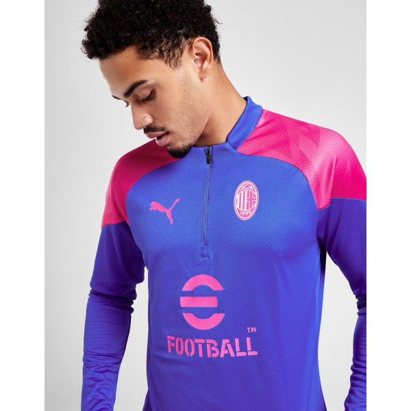 Puma AC Milan Training 1/4 Zip Top.