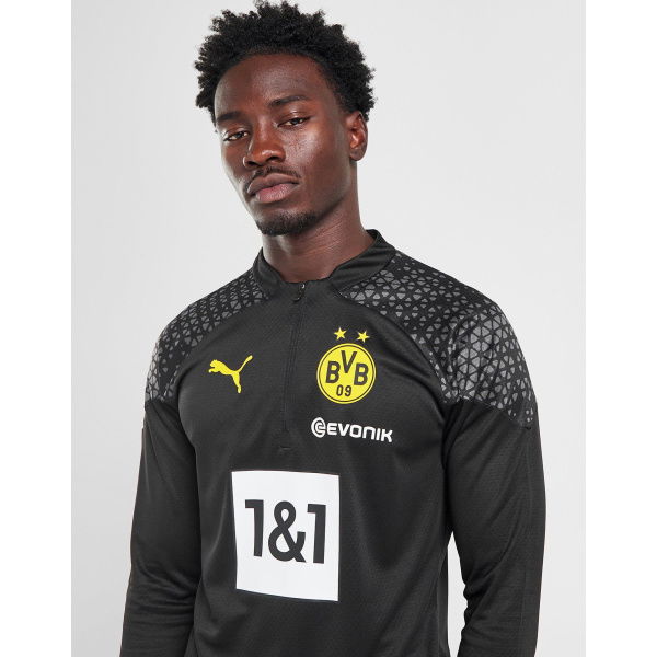 Puma Borussia Dortmund 1/4 Zip Training Top.