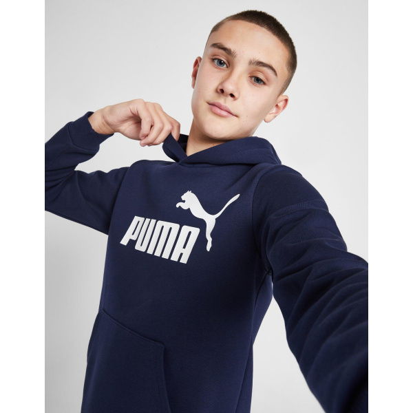 Puma Core Logo Overhead Hoodie Junior