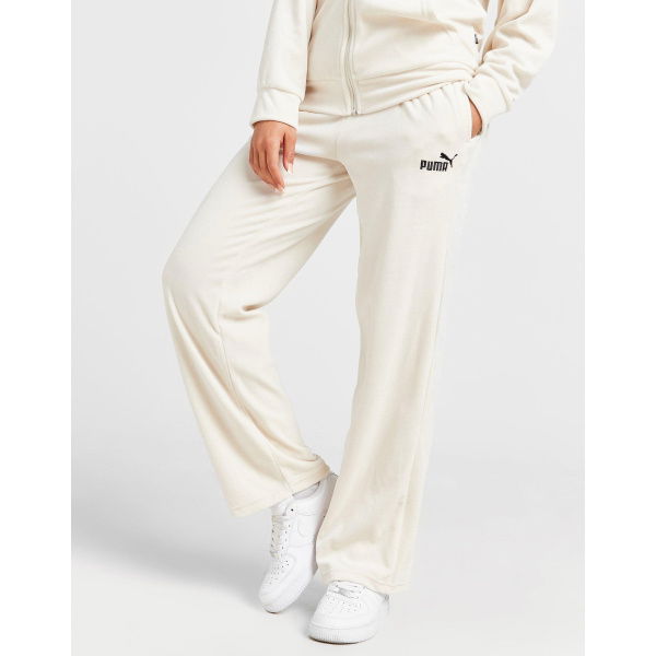 Puma Elevated Essentials Velour Wide Leg Joggers