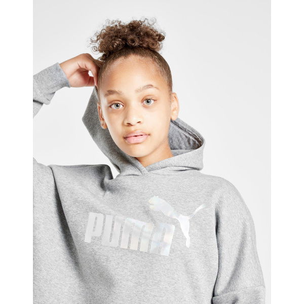 Puma Girls Core Crop Hoodie Junior