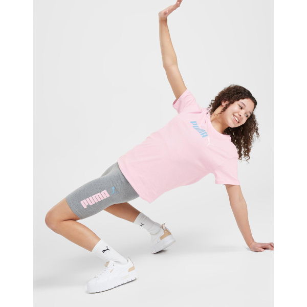 Puma Girls Core Logo Bike Shorts Junior