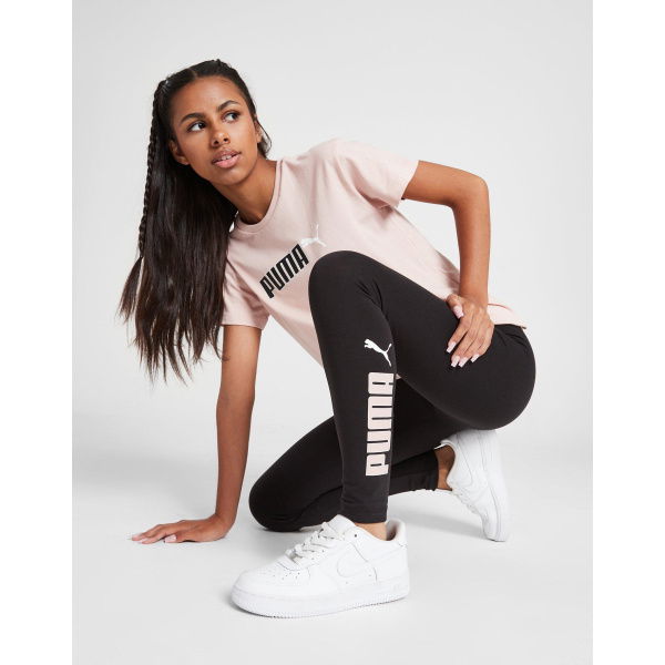 Puma Girls Core Logo Leggings Junior