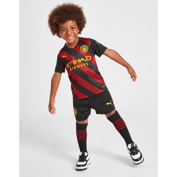 Puma Manchester City FC 2022/23 Away Kit Children