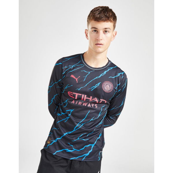 Puma Manchester City FC 2023/23 Long Sleeve Third Shirt.