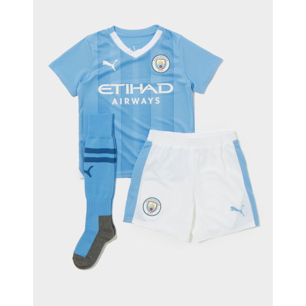 Puma Manchester City FC 2023/24 Home Kit Children.