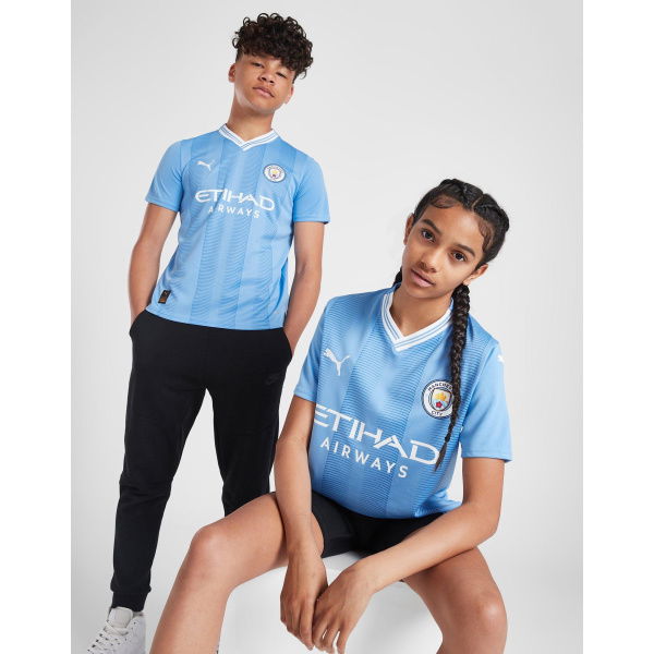 Puma Manchester City FC 2023/24 Home Shirt Junior.