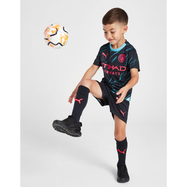 Puma Manchester City FC 2023/24 Third Kit Children.