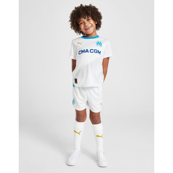 Puma Olympique Marseille 2023/24 Home Kit Children.