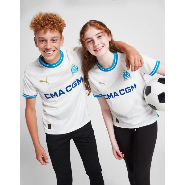 Puma Olympique Marseille 2023/24 Home Shirt Junior.