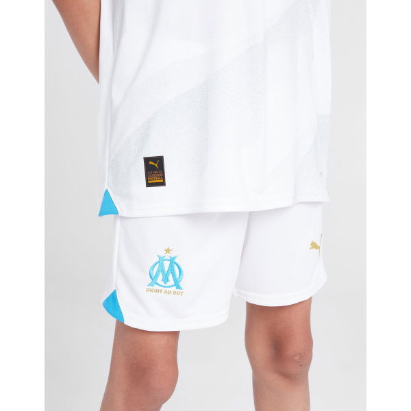 Puma Olympique Marseille 2023/24 Home Shorts Junior