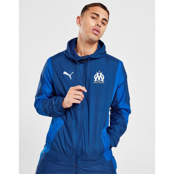 Puma Olympique Marseille FC Pre Match Anthem Jacket