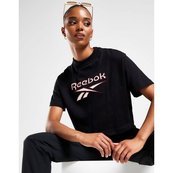 Reebok Classic Logo Crop T-shirt