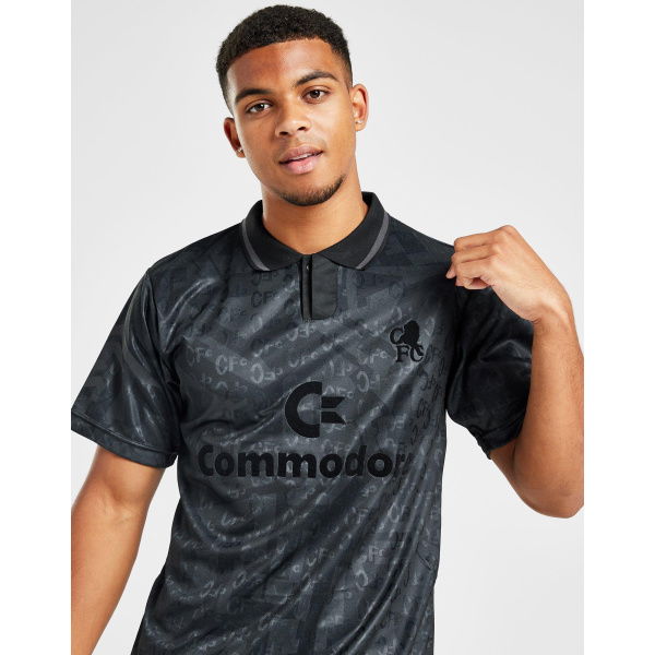 Score Draw Chelsea FC 92 Black Out Retro Shirt